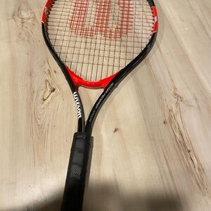 Wilson Red and Black Outdoor Tennis Racket